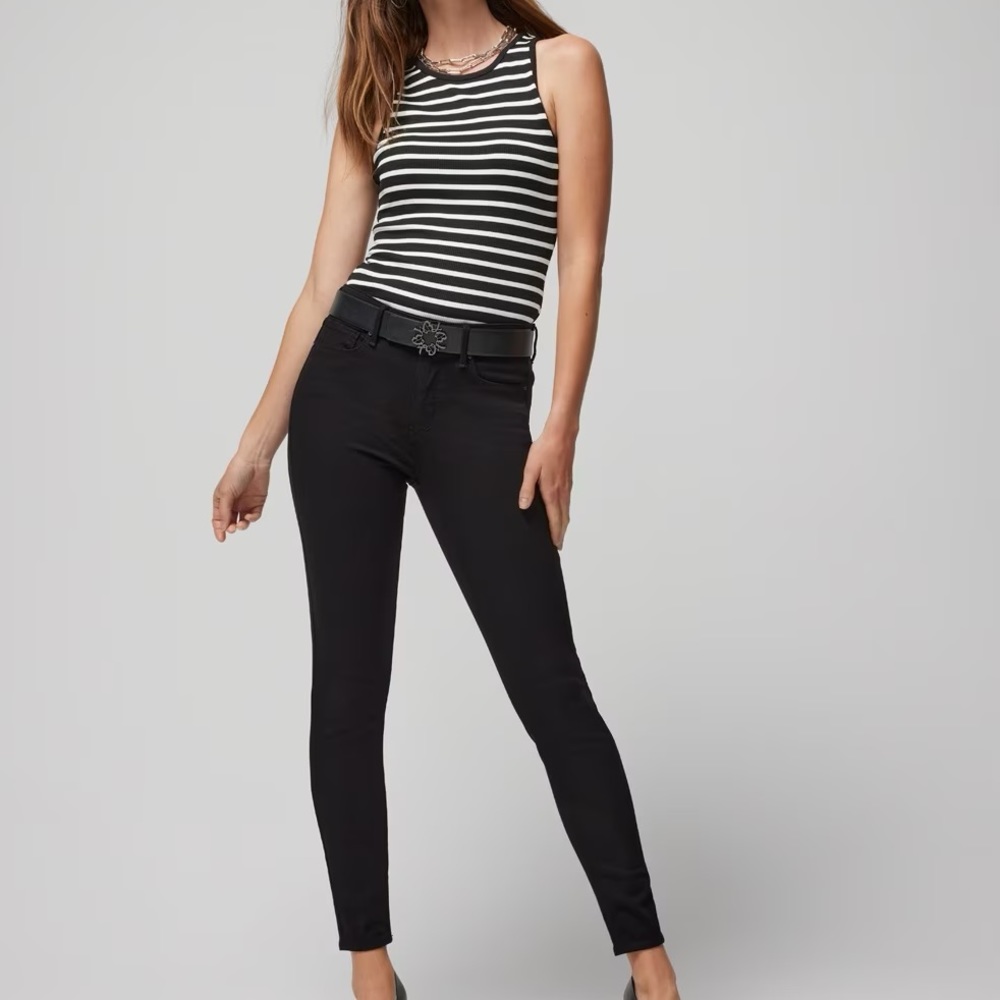 White House Black Market Skinny Jegging L NWT
